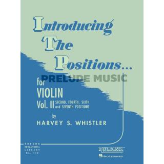 (Violin and Orchestra) INTRODUCING THE POSITIONS FOR VIOLIN Volume 2 - Second, Fourth, Sixth and Seventh (HL04472560)