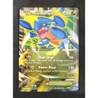 Garchomp EX XY09 กาบุเรียส Pokemon Card Vivid Series ภาษาอังกฤษ