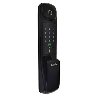 กุญแจดิจิตอลล็อก SECUON SEC-7890XKK สีดำ กลอนประตูดิจิตอล DIGITAL DOOR LOCK SECUON SEC-7890XKK BLACK อุปกรณ์ประตู ประตู