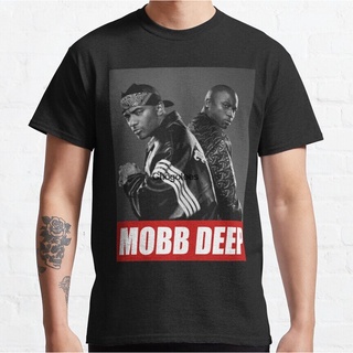 ใหม่ เสื้อยืดผ้าฝ้าย 100% พิมพ์ลาย Yoo Yeaah Mobb Deep 3 Ecaphj16Neljik66 ของขวัญวันหยุด สําหรับผู้ชาย XS-3XLS-5XL