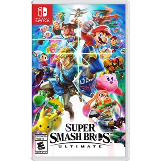 ผ่อนได้ 0% Super Smash Bros Ultimate for Nintendo switch ภาษา English แผ่นใหม่ในซีล ตรงปก