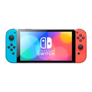Nintendo Switch (OLED model) Neon Blue &amp; Neon Red Joy-Con Model : NINTENDO-SWITCH-OLED-BLUE-RED