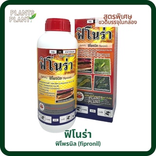 ฟิโพรนิล (ฟิโนร่า 1L) (fipronil) สารกำจัดแมลง เพลี้ยไฟ หนอนชอนใบ กำจัดปลวก กำจัดมด มอด หนอนชอนใบ หนอนม้วนใบ ฆ่าแมลง สารก