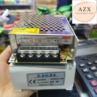 ถูกสุด! หม้อแปลงไฟฟ้า ac 110-220 v dc 24v 2a 48 w สําหรับ led st พร้อมส่ง