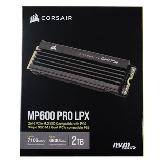 Corsair MP600 PRO LPX 2TB PCIe Gen4 x4 NVMe M.2 SSD - 7100MB/s