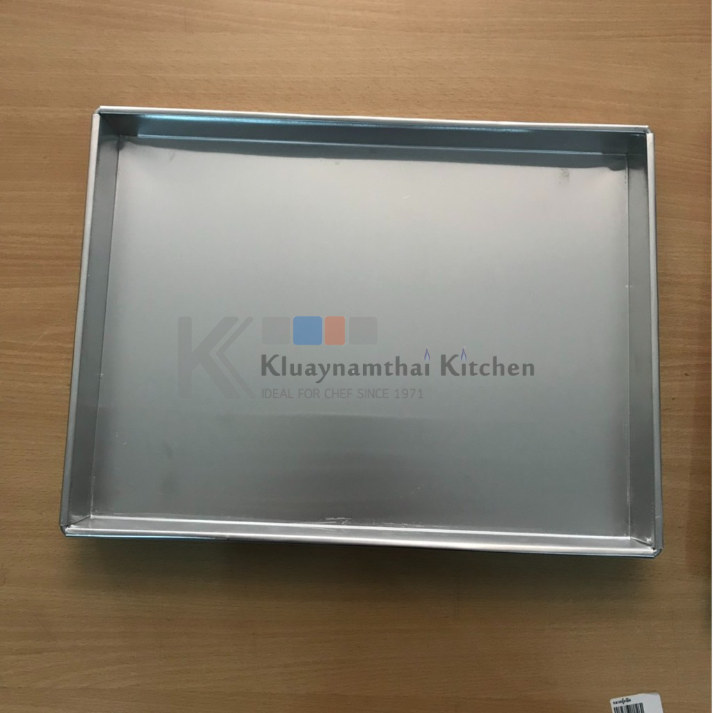 ถาดอะลูมิเนียมขอบตรงขนาด 11*15*1.5นิ้ว - รูปที่ 3