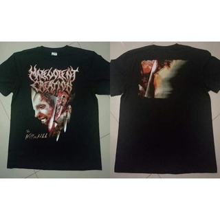 เสื้อยืด พิมพ์ลาย The WILL TO KILL MALEVOLENT CREATION สําหรับผู้ชายสามารถปรับแต่งได้