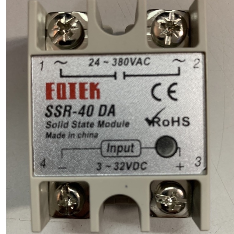โซลิดสเตทรีเลย์ DC to AC 40A SSR-40DA - thaisolar - ThaiPick