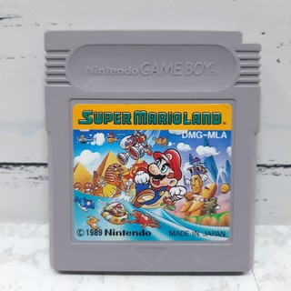 ตลับแท้ [GB] [0013] Super Mario Land (Japan) (DMG-MLA) Gameboy Game Boy Original เกมบอย มาริโอ้