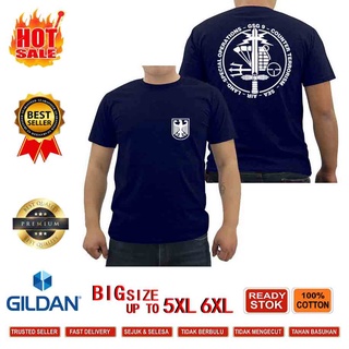 Chonghaijia Xs-4Xl-5Xl-6Xl Gsg 9 Police German Counter เสื้อยืดลําลองสําหรับผู้ชายแขนสั้นคอกลมขนาดเล็ก