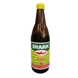 แชลคทาไม้ SHARK รุ่น ขวดใหญ่ สี 0007 เหลือง จำนวน 1ขวด