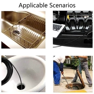 Endoscope HD 3in1 กล้องแอนโดสโคป กล้องงู ต่อคอม มือถือ กล้องส่องท่อ​ กันน้ํา USB / TYPE-C / Micro-USB Endoscope Camera