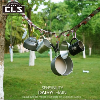 เชือกแขวนอุปกรณ์แคมป์ปิ้ง CLS daisy chain 260cm