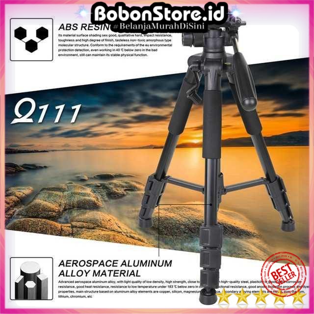 Zomei Professional DSLR ขาตั้งกล้องและหัวกระทะ - Q111