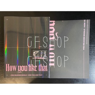 สินค้า k-pop พร้อมส่ง อัลบั้มเปล่า #Blackpink  #HowYouLikeThat