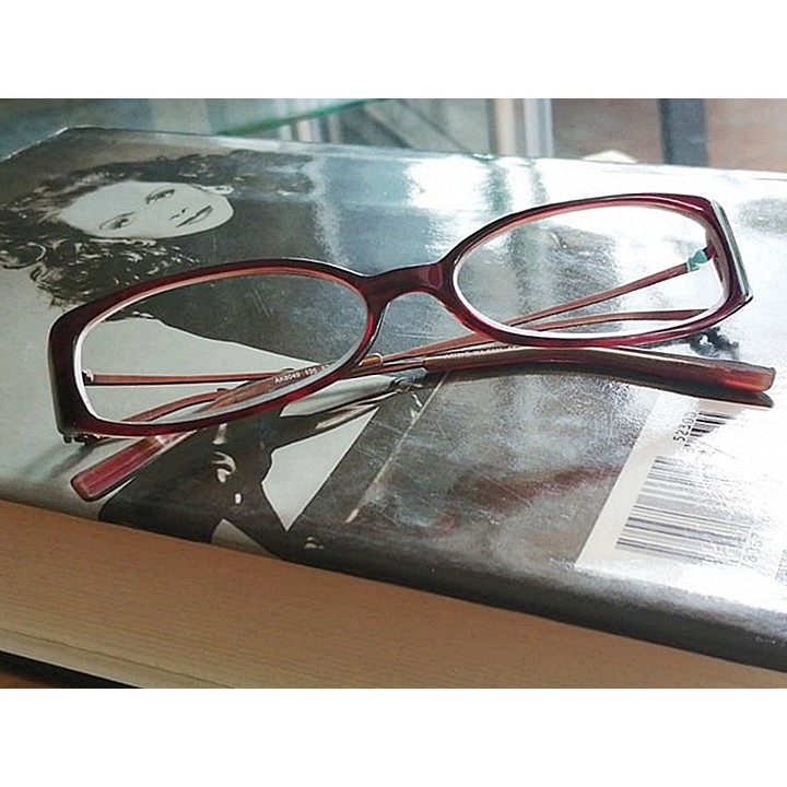 ANNE KLEIN Rx Eyeglasses AK8049 136 Brown Eyewear Frames Full Rim กรอบแว่นตาของแท้มือสอง งานสวยๆ เลนส์ปกติ