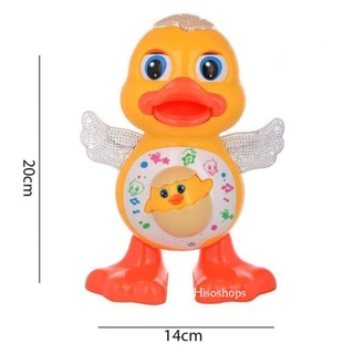 Dancing Duck เป็ดเต้นขาแดนซ์ เต้นได้ ร้องเพลงได้ สุดฮิต มีเสียง มีไฟ น่ารักมากๆค่ะ Toy world