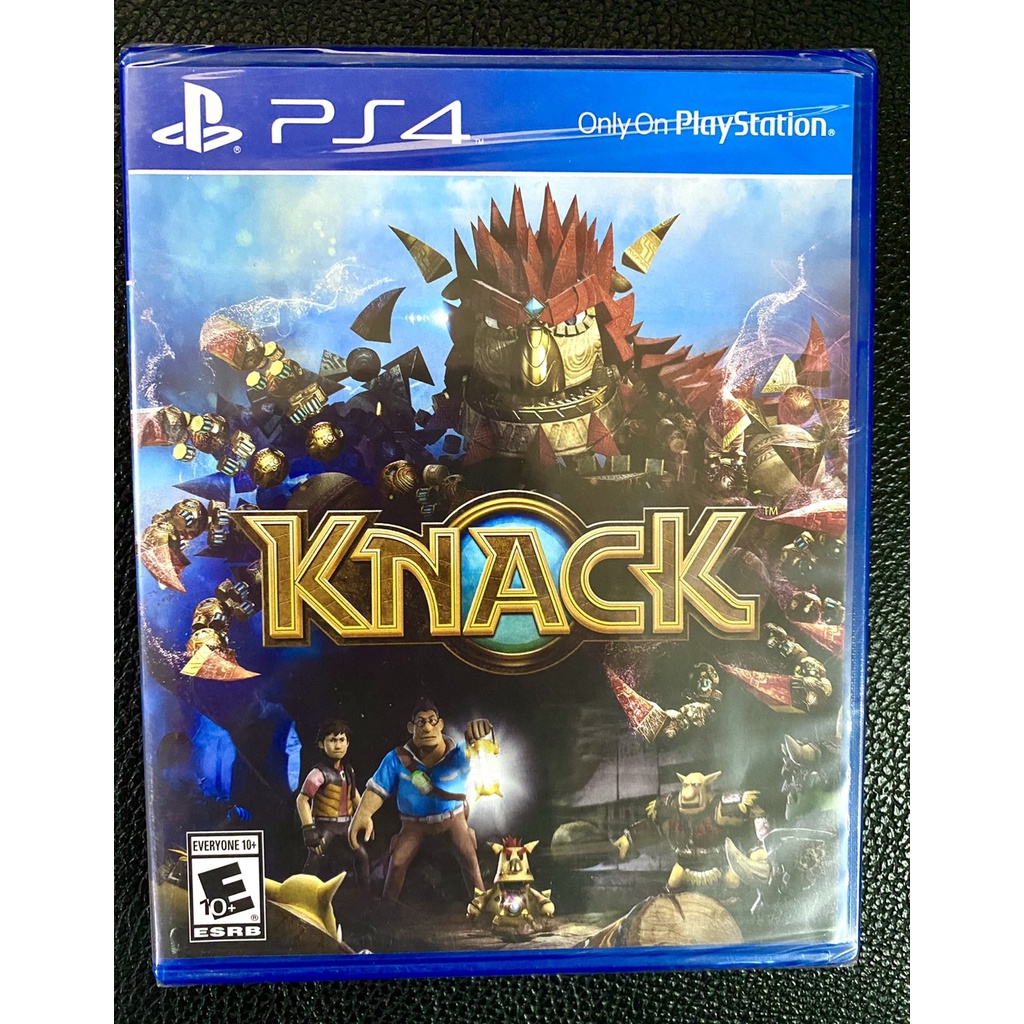 PS4 Game Knack แผ่นใหม่ แผ่นแท้มือ1 !!!!! (PS4 Game)(เกม PS4 Game)(แผ่นเกม PS4 Game)(Knack)(PS4 Game