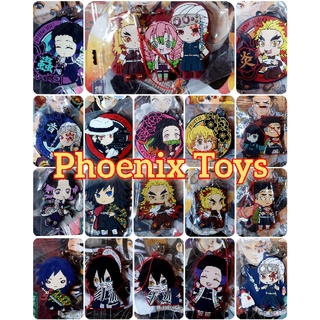 ดาบพิฆาตอสูร พวงกุญแจ Kimetsu no Yaiba-Demon Slayers charm rubber