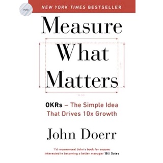 MEASURE WHAT MATTERS(ENGLISH)💥Best Seller!!