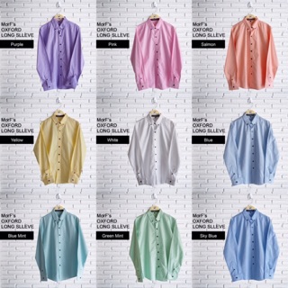 Basic Long Sleeve เสื้อเชิ้ต อ็อกซ์ฟอร์ด แขนยาว
