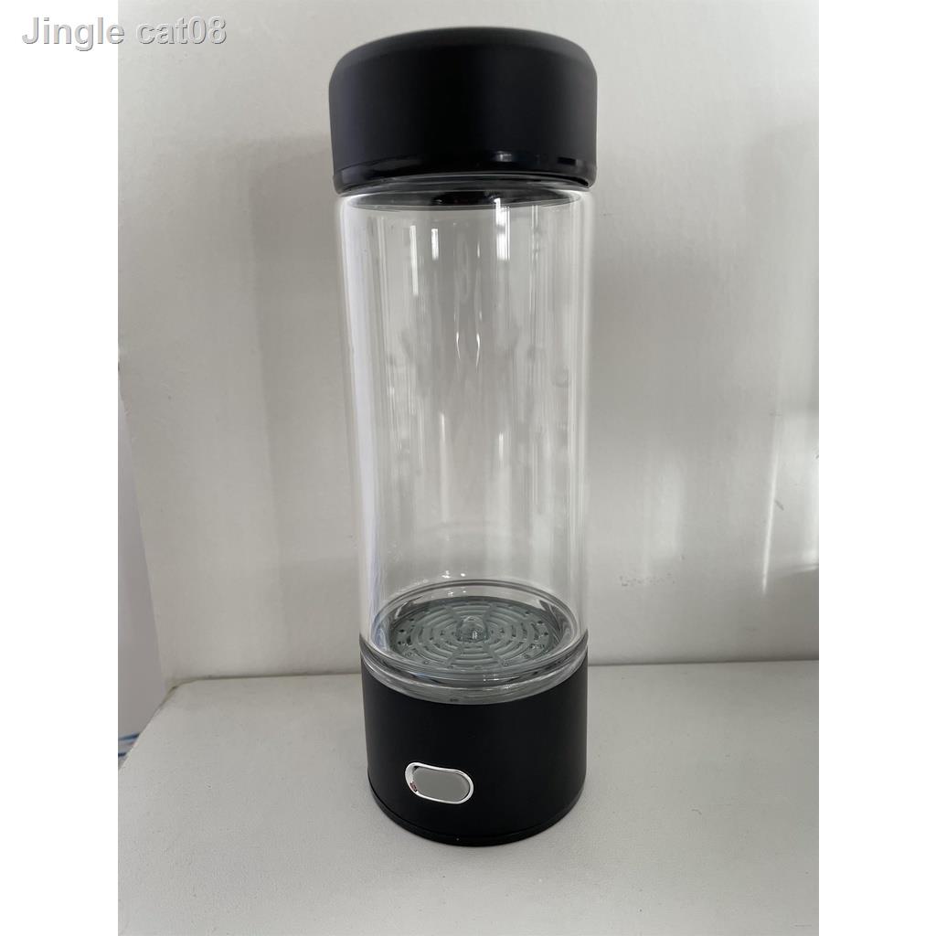 📣ส่วนลด 50%📣✆♣¤♤∋YenvQee 500ML Hydrogen Water generator Water Filter Water purifier Bottle Stainless Steel With Three