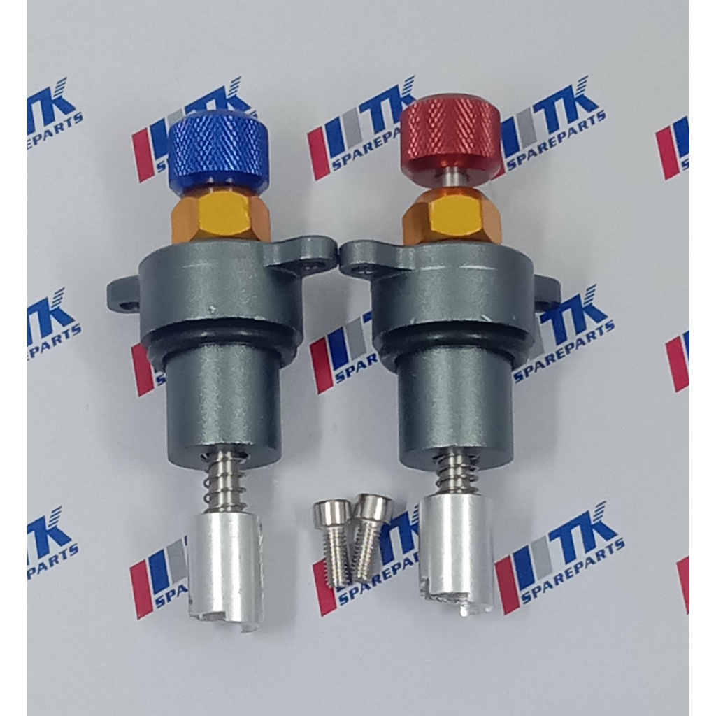 ตัวปรับตั้งเรือนลิ้นเร่งพร้อมน็อต 2ตัว CBR-250,CRF-250 สินค้ามีราคาต่อ 1ตัวและราคาต่อ 5ตัว มีสีให้เลือก