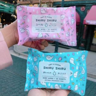 #shiru shiru ทิชชู่เปียก 1 ห่อ 25 บาท