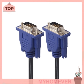 Myy Vga Hd 15 Pin Male To Male สายเคเบิ้ลเชื่อมต่อแล็ปท็อป