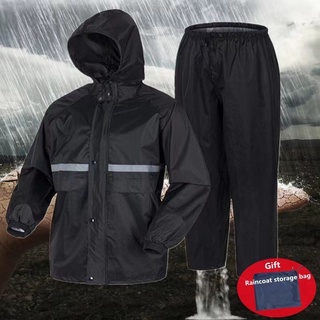 ✅100% Original Meet H-870 Reflective raincoat set/adult raincoat/Motorcycle raincoat