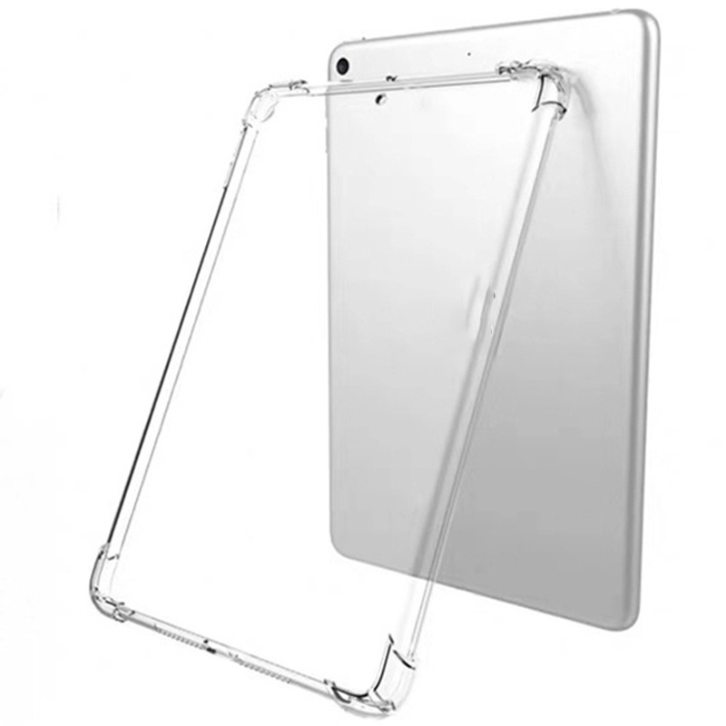 เคสโทรศัพท์มือถือแบบนิ่ม TPU ใส กันกระแทก สําหรับ iPad Mini 1 2 3 4 5 6 Air Pro 9.7 11 12.9 iPad 7 8 9 2020 2021