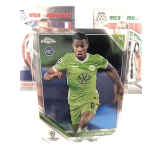 2021-22 Topps Chrome UEFA Champions League Soccer Cards Wolfsburg