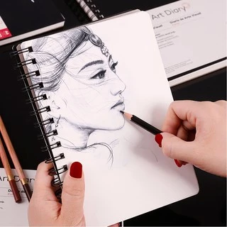 สมุดวาดภาพ สมุดวาดเขียน สมุดสเก็ตภาพ Sketch Pad A5 / A4 / A3 COROT 110g (60 แผ่น)