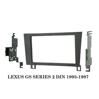 หน้ากากวิทยุLEXUS GS(ARISTO)ปี1993-1998 สำหรับเปลี่ยนเครื่องเล่น2DIN7"_18cm.