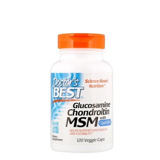 Doctors Best, Glucosamine Chondroitin MSM with OptiMSM, 120 Veggie Caps