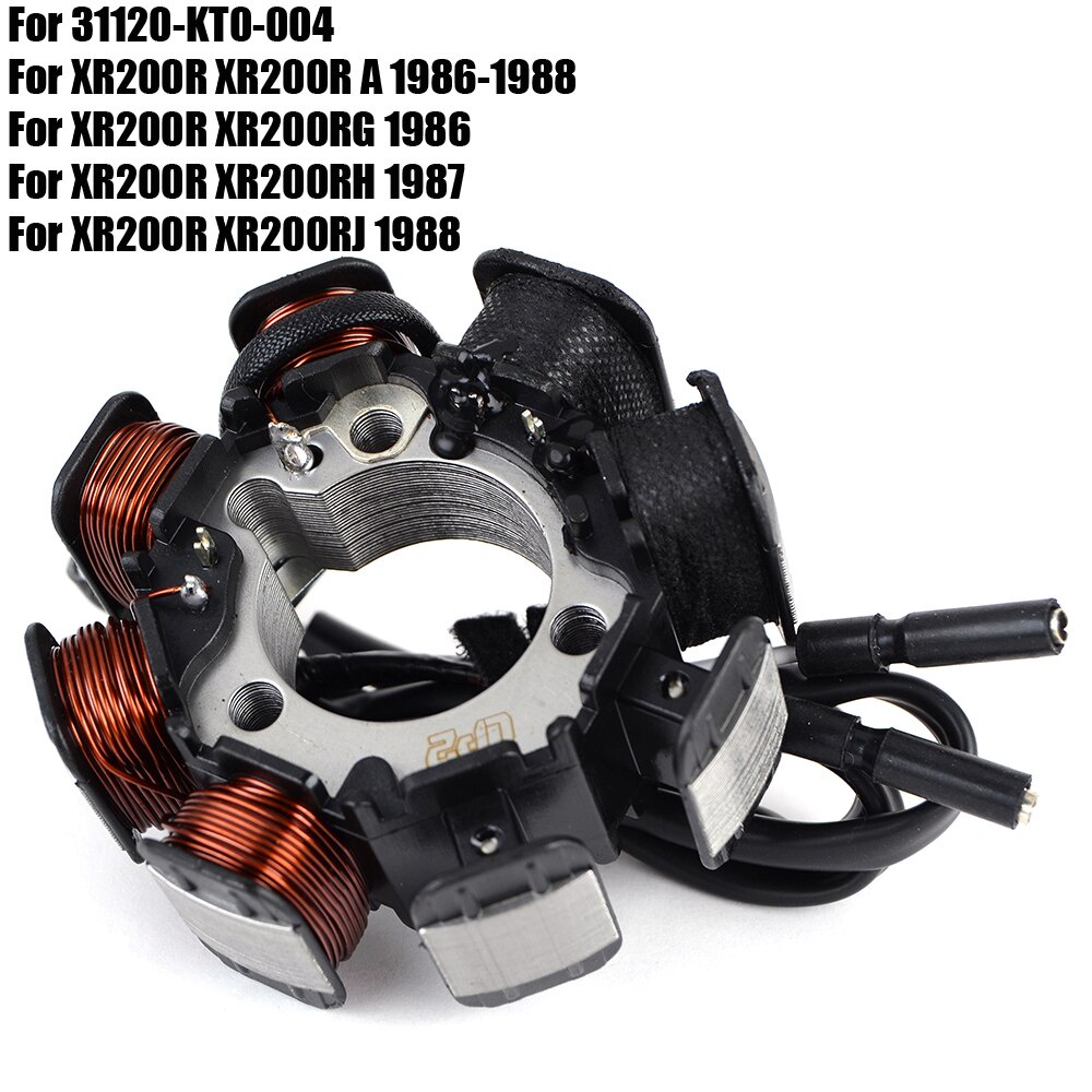 Stator COIL สําหรับ Honda XR200R 1986 1987 1988 31120-KT0-004 รถจักรยานยนต์เครื่องกําเนิดไฟฟ้า Magne