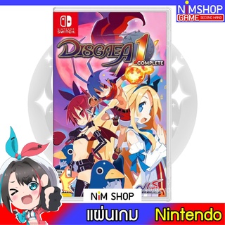 (มือ2) Nintendo Switch : DISGAEA 1 Complete Edition แผ่นเกม มือสอง สภาพดี