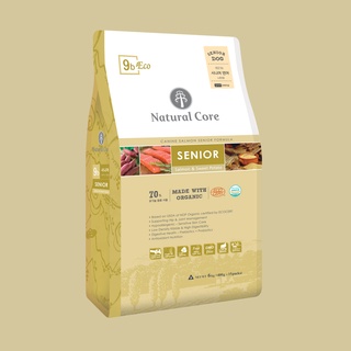 Natural Core ECO 9b Senior / Salmon สูตรแซลมอนและเนื้อแกะ อาหารเม็ดออร์แกนิก นำเข้าจากประเทศเกาหลี🇰🇷