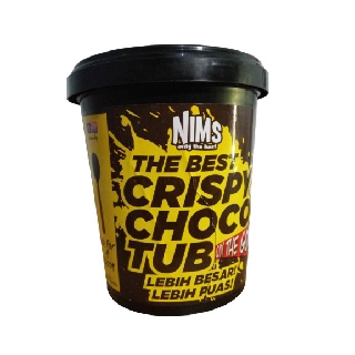 Nims Crispy choco tub โกโก้ครันช์เคลือบชอคโกแลต