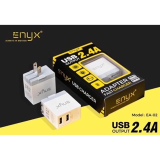 🎉หัวชาร์จเร็ว ENYX E Power Adapter Fast Charger 2.4A (2 Post)🎉