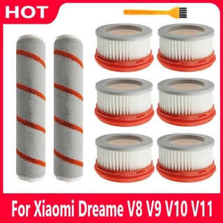 Dreame V8 V9 V9B V9P XR V10 V11 อุปกรณ์เสริมแปรงลูกกลิ้งกรอง สําหรับเครื่องดูดฝุ่น Dreame