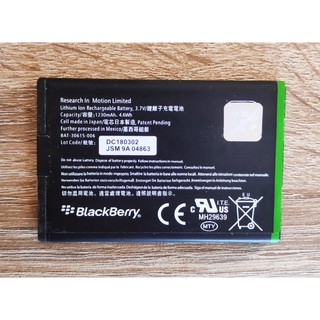 แบตเตอรี่ Blackberry Bold 9790 9900 9930 Torch 9860 9850  Curve 9380 Battery Model BAT-30615-006 JM1