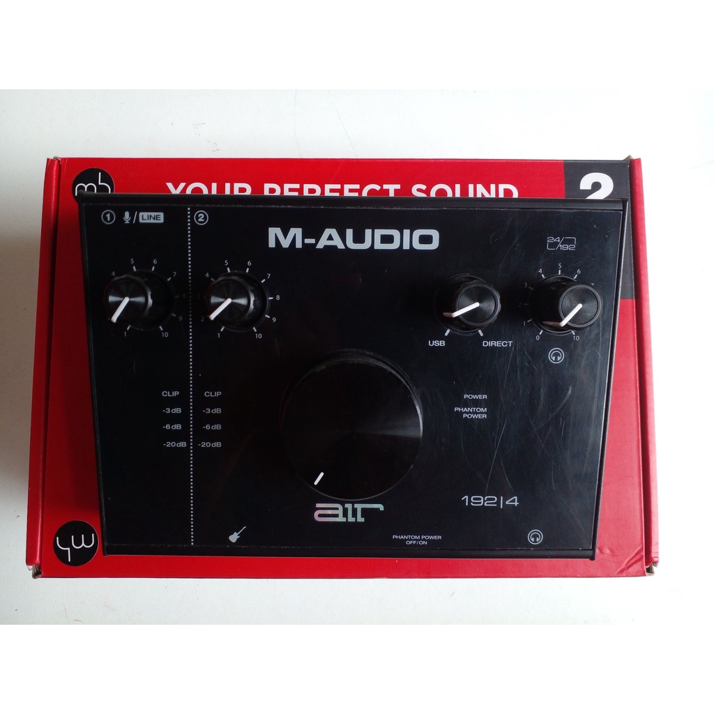 M-Audio air 192/4  2in2Out  มือสอง สภาพ 80%
