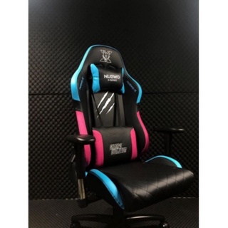 GAMING CHAIR (เก้าอี้เกมมิ่ง) NUBWO  X112 BLACK // WHIET (NBCH-X112)ประกัน 1ปี