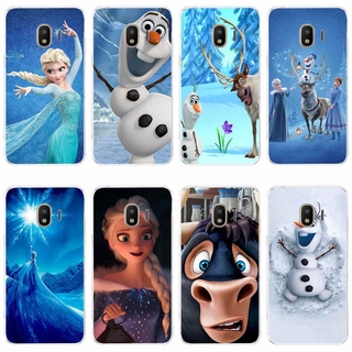 เคสโทรศัพท์ซิลิโคนลาย Frozen สําหรับ Samsung Galaxy J1 2016 J2 Prime J2 Core 2018 J3 2016 J4 2018 J5 Prime