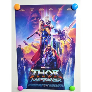 [พร้อมส่ง] โปสเตอร์ ธอร์ ด้วยรักและอัสนี จาก zigma sf (Thor Love and Thunder)