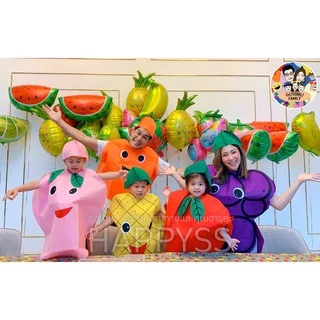 ชุดผัก ชุดผลไม้ 🍍💥พร้อมส่งทันที! กทม💥🍊🍇 งานสักกะหลาด มีหลายแบบให้เลือก