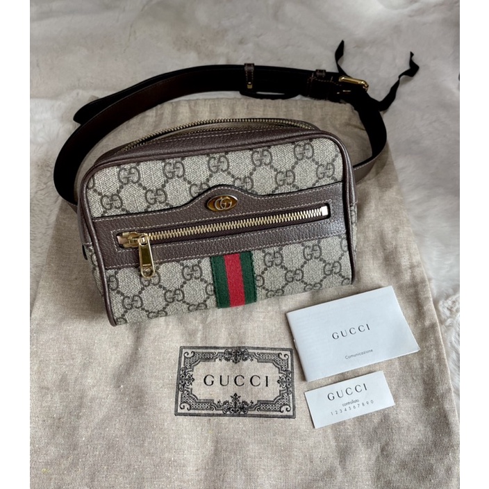 Gucci Ophidia GG Supreme small belt bag y.20