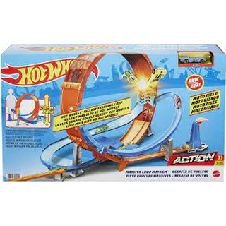 HOT WHEELS MASSIVE LOOP MAYHEM TRACK SETรุ่นGTV14