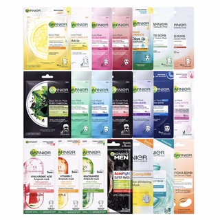 Garnier mask มีหลายสูตรให้เลือก